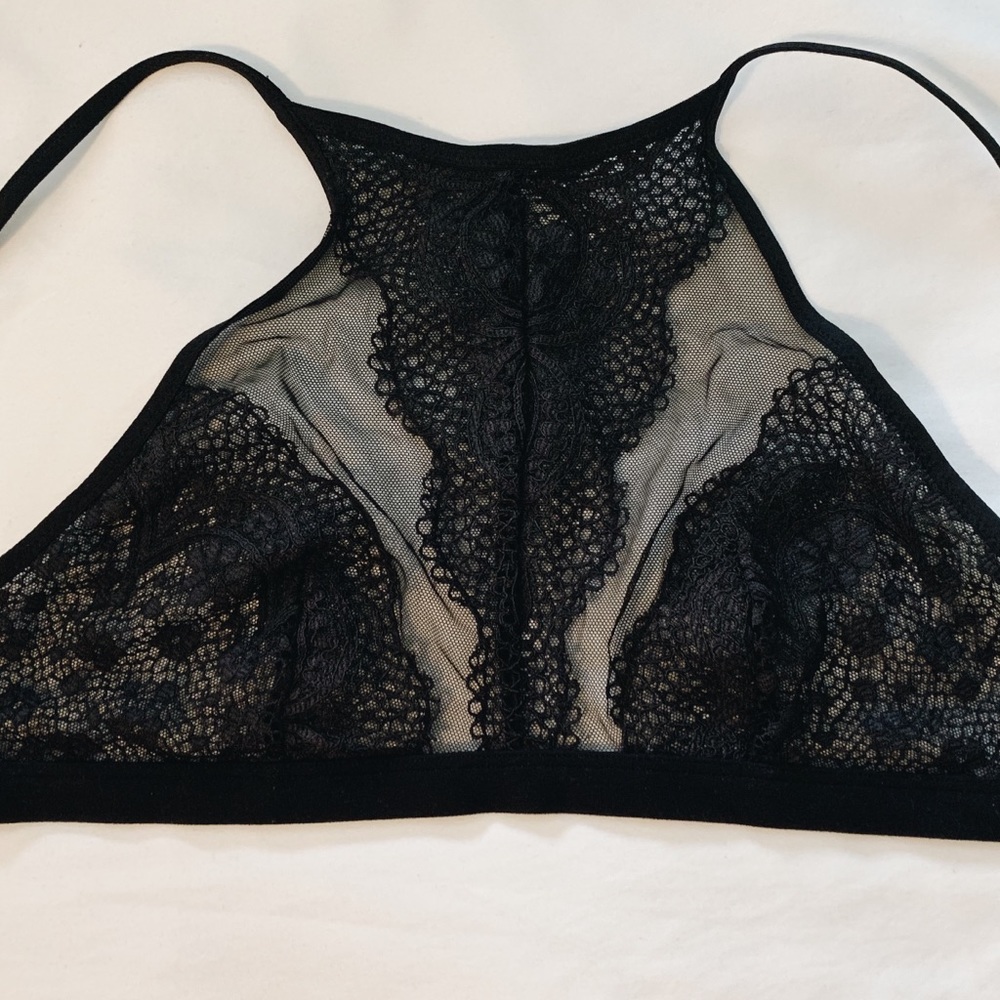 PRICE DROP!! Victoria’s Secret Black Lace Bralette